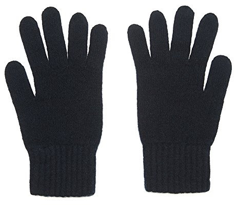 Oxfords Kaschmir Damenhandschuhe aus reiner Schafswolle, Navy
