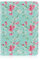 32nd Floral Series - Design PU Leather Book Folio Case Cover for Apple iPad Mini 1, 2 & 3, Designer Flower Pattern Flip Case With Built In Stand - Spring Blue