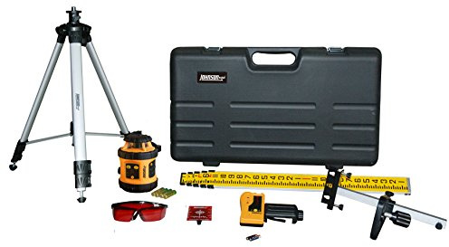 Johnson Level & Tool 40-6517 Self-Leveling Rotary Laser System, 29 x 7, Red, 1 Kit