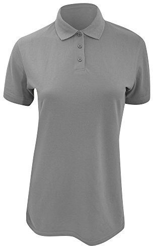 Kustom Kit Ladies Klassic Superwash Short Sleeve Polo Shirt (16) (Graphite)