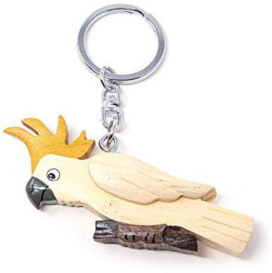 Schlüsselanhänger Kakadu