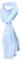 TigerTie Damen Chiffon Halstuch blau hellblau Uni Gr. 160 cm x 36 cm - Schal