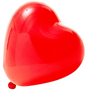 100St Herz Luftballons geburtstag ballons einschulung deko,schulanfang deko,deko einschulung junge mädchen ballon für party deko geburtstagsdeko
