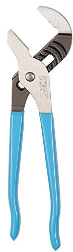Channellock Tongue-and-Groove Pliers 415 - Smooth Jaw, Non-Marring Grip - 10-Inch