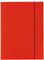 VELOFLEX 4442321 - Sammelmappe Velocolor, DIN A4, Eckspannermappe, Ordnungsmappe, Zeichenmappe, hellrot, 1 Stück