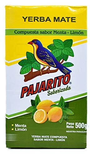 Yerba Mate Pajarito Menta e Limone 500 gr
