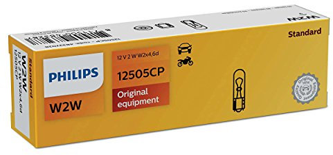 Glassockellampe PHILIPS Lampen Autolampen 2W 12505CP