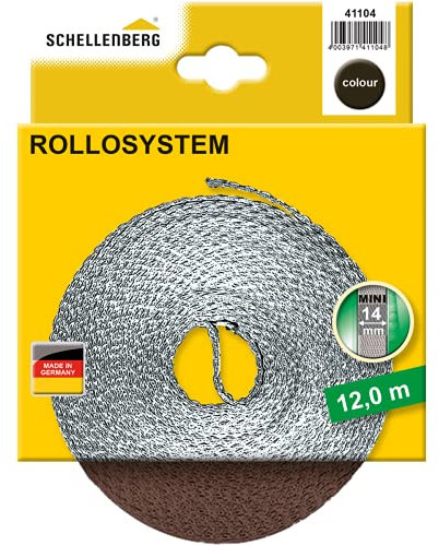 Schellenberg 41104 ancho, color marrón, 14 mm x 12 m