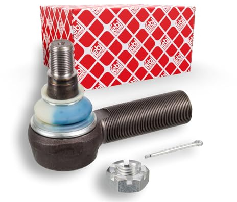 febi bilstein 02546 Spur- / Lenkstangenendstück mit Kronenmutter und Splint, 1 Stück
