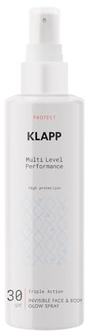 KLAPP Multi Level Performance Invisible Face & Body Glow Spray SPF 30 (200 ml)