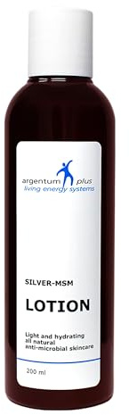 Silver-MSM Lotion 200 ml | Light, non-fragranced moisturizer for sensitive and damaged skin