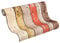 Papier Peint Bois Elements A.S. Création Papier peint intissé 10.05 m x 0.53 m Brun Rouge Beige Fabriqué en Allemagne 895127 8951-27