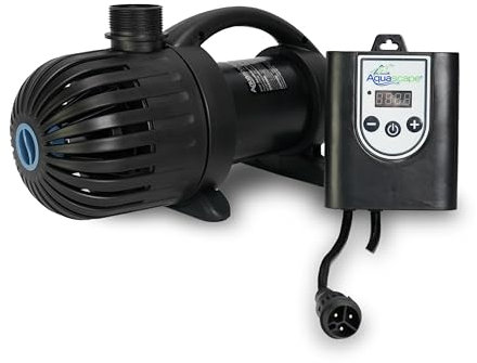 Aquascape 45010 AquaSurge PRO 4000-8000 Asynchronous Pump for Ponds, Pondless Waterfalls, and Skimmer Filters, 7,793 GPH