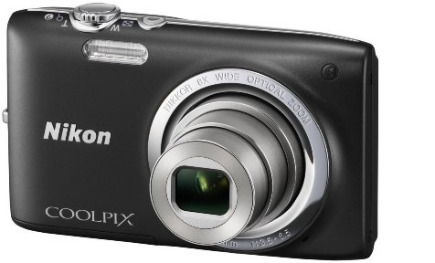 Nikon Coolpix S2700 Digital Camera 16 Megapixel 6x Optical Zoom 6.7 cm (2.7 Inch) TFT Display Black
