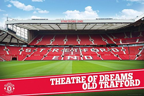1art1 Fußball Poster Manchester United, Theatre of Dreams Plakat | Bild 91x61 cm