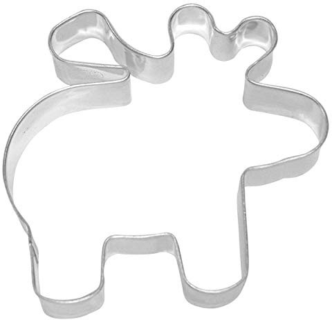 Birkmann 1010690910 Ausstechform Elch 9 cm, Kunststoff, Grau, 5 x 3 x 2 cm