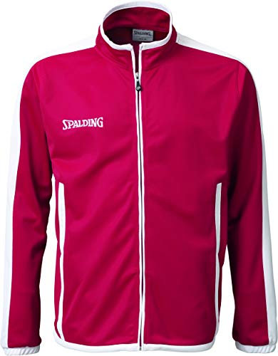 Spalding Bekleidung Teamsport Evolution Jacket, Rot/Weiß, XXS, 300301102