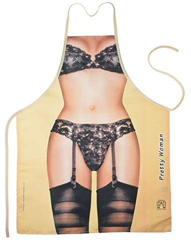 Tini - Shirt Sexy Grillschürze ! Top Scherzartikel zum Geburtstag, für Partys, Karneval,…: Pretty Woman !! GRATIS Urkunde dabei !!