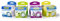 4er-Set HUMYDRY® Duplo 75g Luftentfeuchter MIX - 2 in 1: Luftentfeuchter und Lufterfrischer in Einem - Absorbiert zu hohe Luftfeuchtigkeit und verleiht einen angenehmen Duft - Nachfüllbar