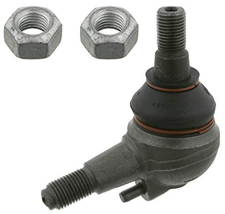 febi bilstein 01433 Traggelenk mit Sicherungsmuttern, 1 Stück | Kompatibel mit: MERCEDES-BENZ C-CLASS, C-CLASS T-Model, CLK, CLK Cabriolet, E-CLASS, E-CLASS, E-CLASS Pritsche/Fahrgestell