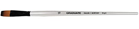 Daler Rowney - 212160016 - Kit De Loisirs Créatifs - Pinceau Court Synthétique Graduate - Taille 16