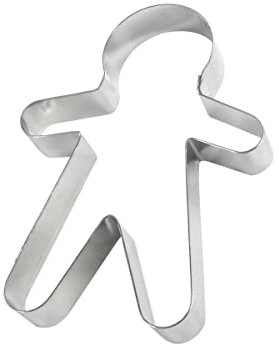 Gobel 884110 Nonnette / Emporte-pièce Forme Bonhomme Mannele (Alsace) Inox, Argenté