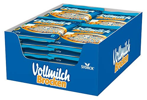 Vollmilch Brocken (15 x 325g) / Karamellbonbons mit Füllung aus Vollmilch Creme