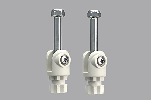 2 x Paddelhalter Rowlock Pair weiß