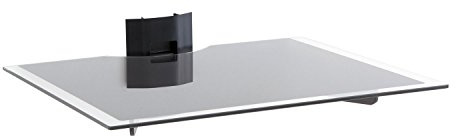Erard 35490 Slim Peripherisches Regal Stahl Schwarz 43 x 35 x 14 cm