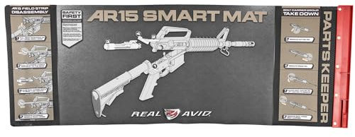 RealAvid Unisex-Adult Real AVID AR15 Smart Mat, Black, no Size