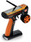 Flysky 3CH AFHDS RC Car & Boat Transmitter & Receiver Set, FS-GT3C & FS-GR3E, Orange, Kid, Teen, 1x Rechargeable 3.7V Li-ion Battery, USB Cable, Rubber Handle