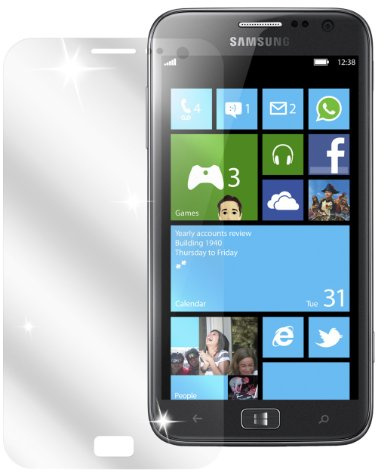 dipos Protector de pantalla para Samsung Ativ S (2 unidades) - claro pelicula protectora de pantalla