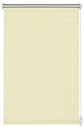 Gardinia EASYFIX Thermo-Rollo mit Thermo-Rückseite zum Klemmen oder Kleben, Höchste Lichtreflektion, Energiesparend, Lichtundurchlässig, Alle Montage-Teile inklusive, Natur, 45 x 150 cm (BxH), 31194