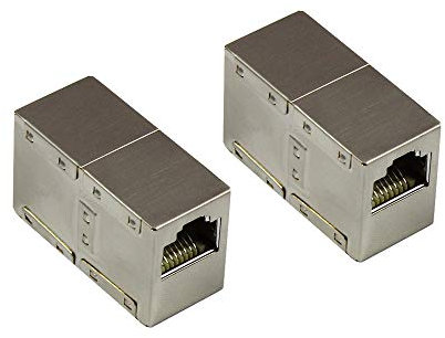 Patchkabelkupplung Cat. 6, RJ45, vollgeschirmt