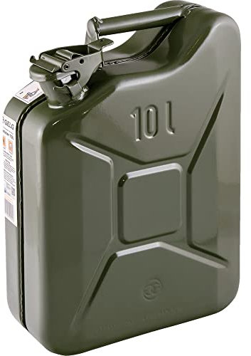 Eda - Fuel Jerry can - Metal - 10 litre - Green
