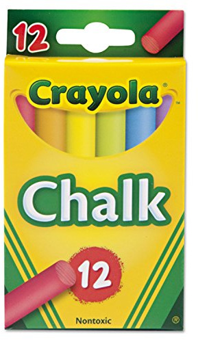 Bulk Buys Crayola Colored Chalk Sticks Set 96-PK