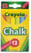 Bulk Buys Crayola Colored Chalk Sticks Set 96-PK