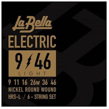 La Bella HRS-L, Saiten für E-Gitarre, Light, 009/046