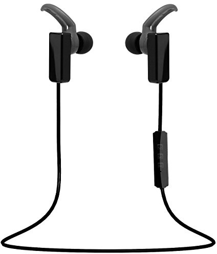 auvisio in Ear Sport Kopfhörer: In-Ear-Sport-Headset, mit Bluetooth 4.1 (BT, in Kopfhörer, Bluetooth, Lautsprecher)
