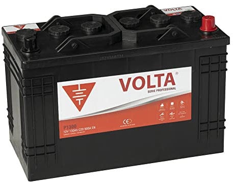 Bateria de Camión Professional 130Ah 900A - Borne +Dcha - Medidas Largo 345 x Ancho 175 x Alto 238 mm con 2 años de Garantía - Fabricación Europea.