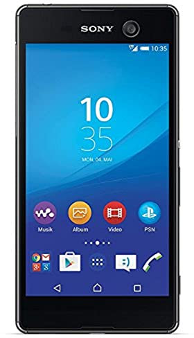 Sony Xperia M5 Smartphone (5,0 Zoll (12,7 cm) Touch-Display, 16 GB Speicher, Android 5.0) schwarz
