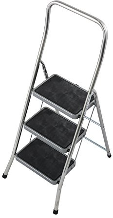 ALUMINIUM-SICHERHEITS-TRITT, 3 STUFEN