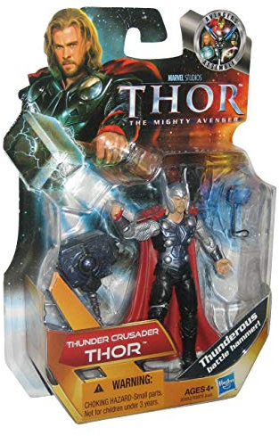 Marvel Thunder Crusader Thor Figur 30652 Hasbro voll beweglich