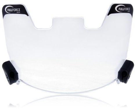 Full Force Eyeshield Clear, Transparent, Senior