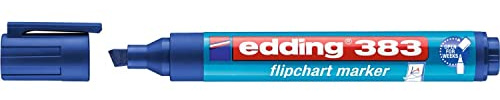 Flipchartmarker 383 blau NACHFÜLLBAR MIT EDDING FT 30 VE=1