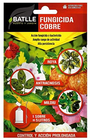 Semillas Batlle Fungicida Cobre Sobre para 5L, El embalaje puede variar