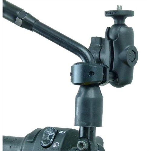 BUYBITS Motorcycle Bike Moped Scooter Mirror Camera Mount (sku 19379)