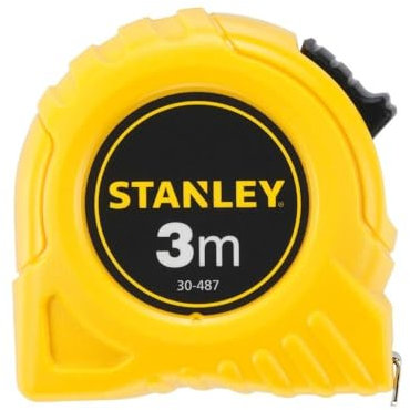STANLEY 0-30-487 Flessometro Global, 3 m x 12.7 mm
