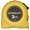 STANLEY 0-30-487 mesure 3 m/12,7 mm, Jaune/Noir, 3 m