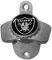 Siskiyou Sports NFL Oakland Raiders Wandflaschenöffner, Schwarz, Einheitsgröße (FWBO125)